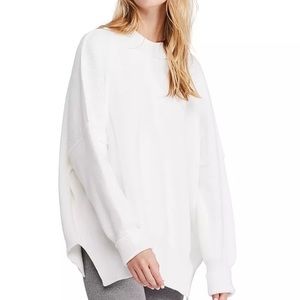 Free People Easy Street Tunic Small White